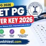 NEET PG Answer Key 2026: इंतजार ख़त्म, चेक करें Answer Key, Score और Response Sheet